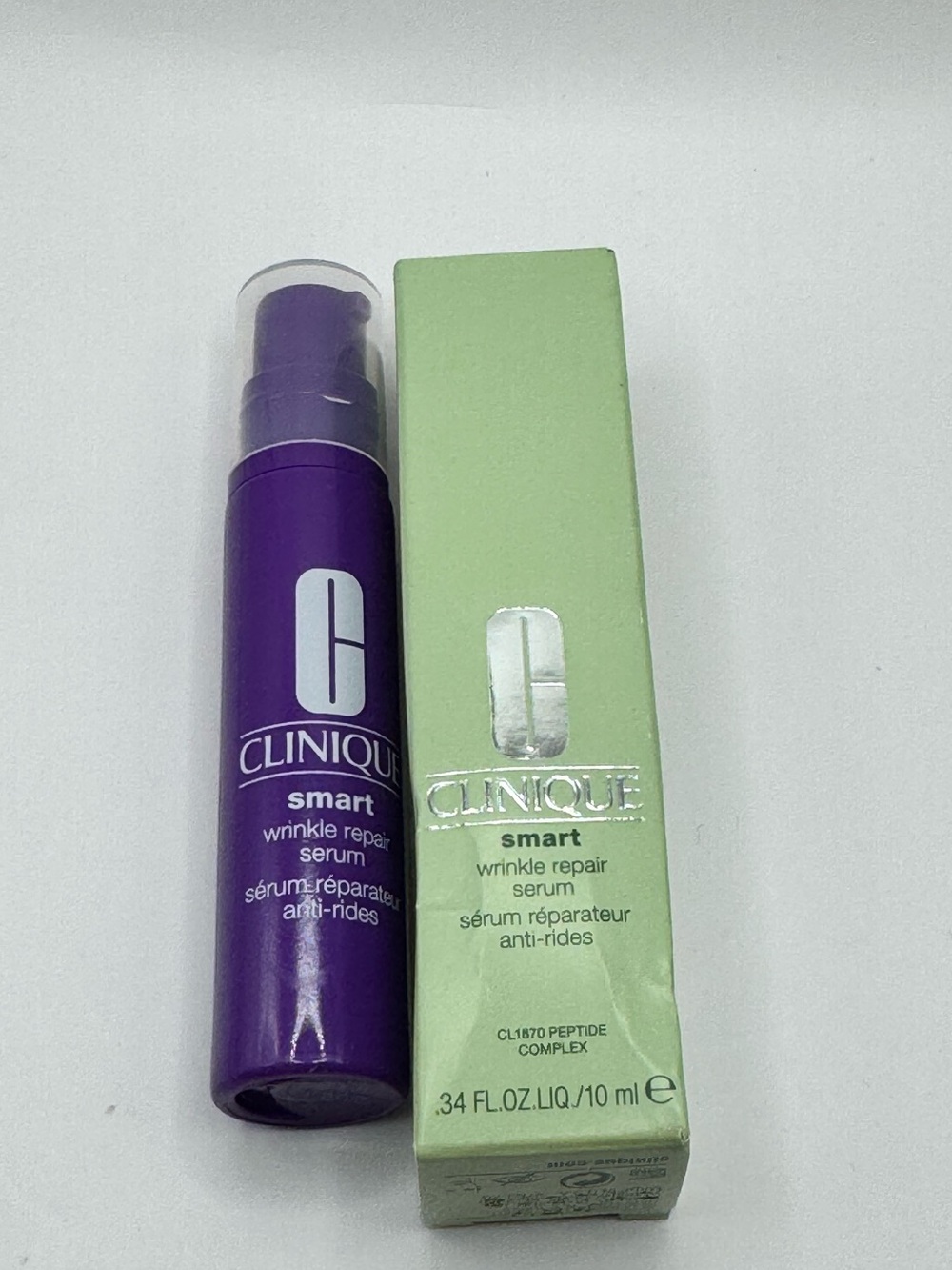 Clinique Smart Wrinkle Repair Serum Peptide Complex Very Dry-Oily 0.34 oz/10ml